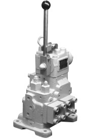 Deck crane control valve